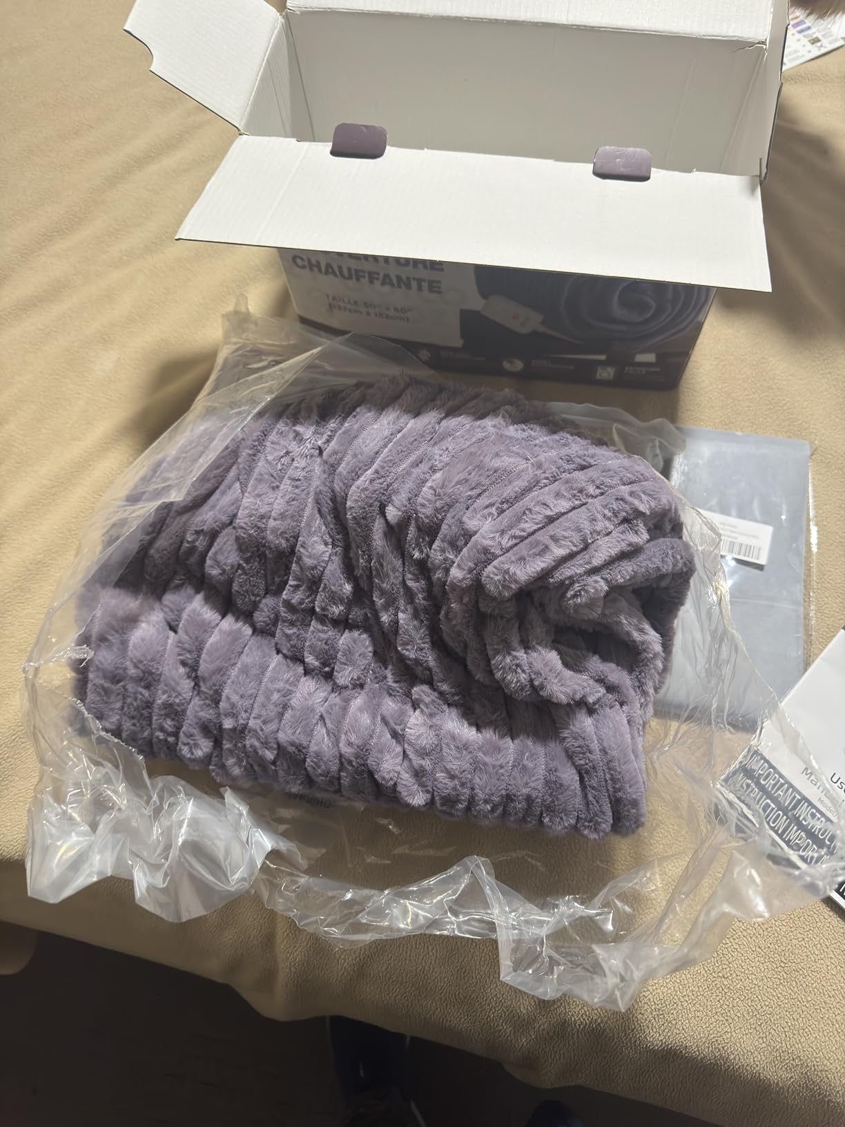 GOTCOZY Plush Sherpa Throw customer photo 1