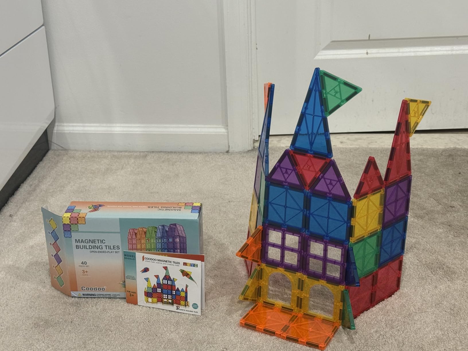 Coodoo Magnetic Tiles customer photo 2