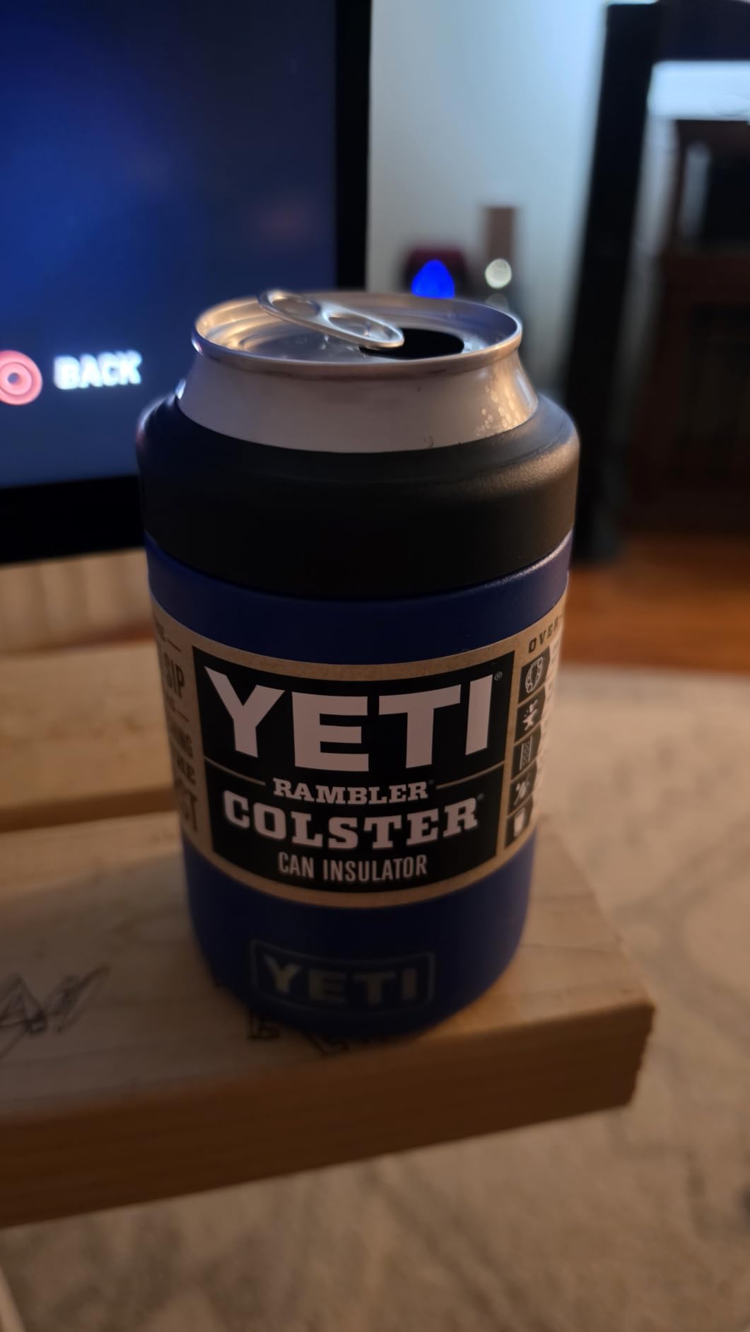 YETI Rambler 12 oz. Colster Can Insulator for Standard Size Cans, Black (NO CAN INSERT) customer photo 1