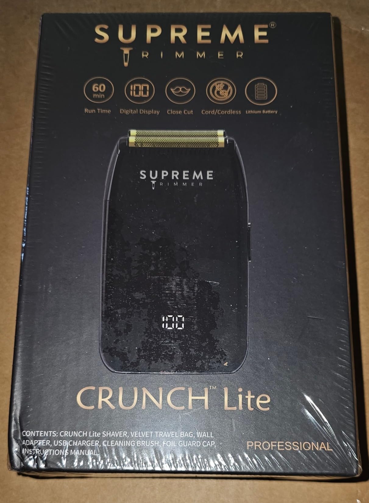 Supreme Trimmer Crunch Lite Professional Double Foil Shaver STF600 Men customer photo 1
