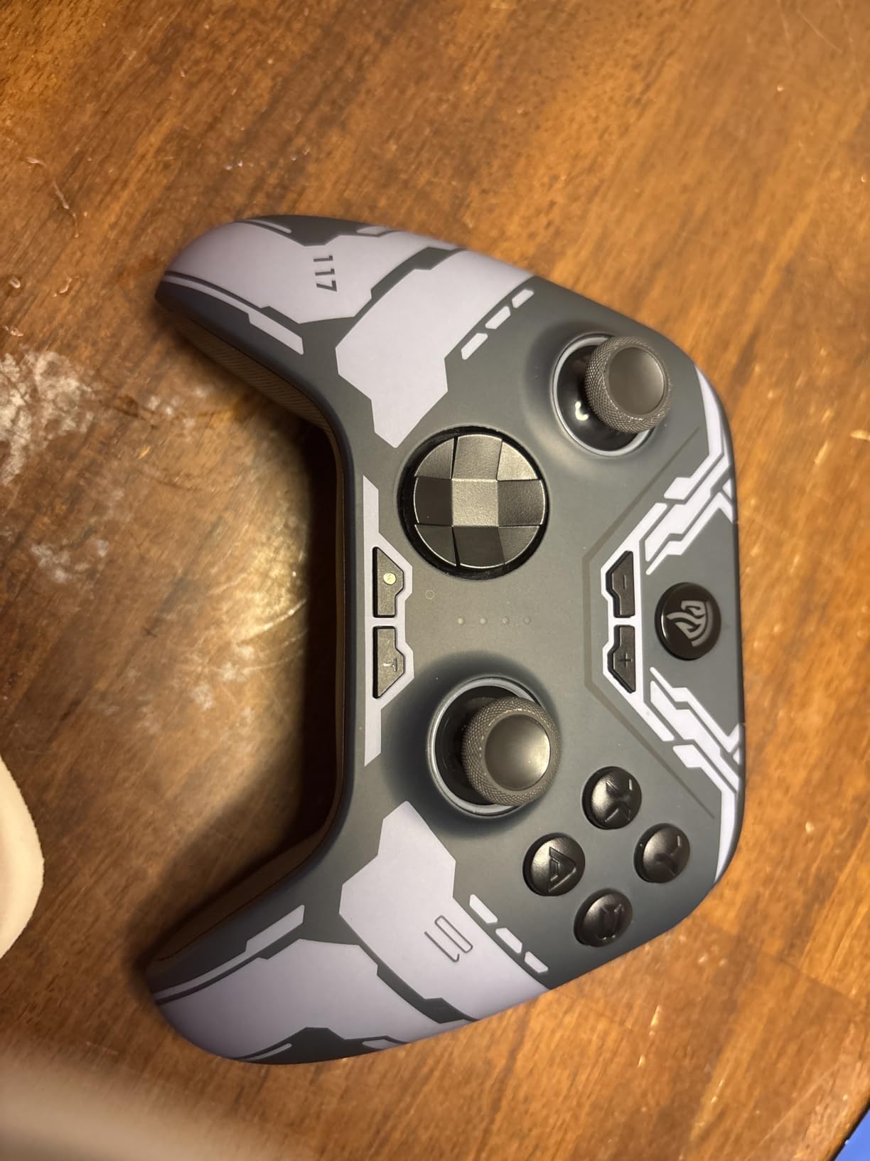 EasySMX X15 Wireless PC & Steam Gaming Controller, Hall Effect, Black customer photo 2