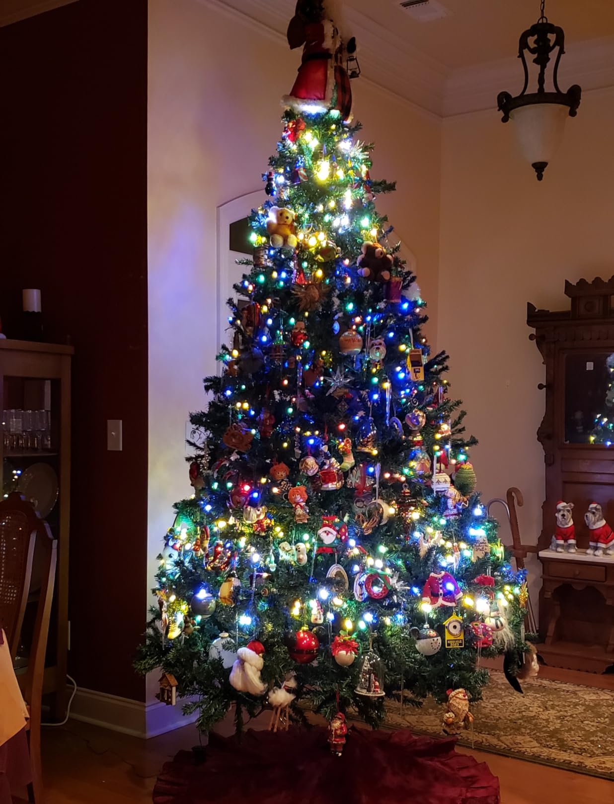 Goplus 5ft Pre-Lit Pine customer photo 1