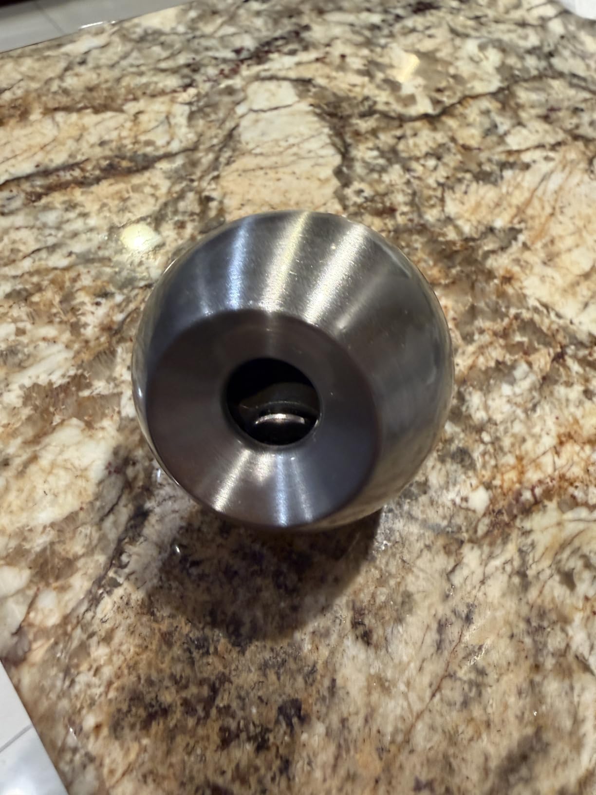 TEEHO TE003 Keypad Door Knob Lock, Keyless Entry Door Handle, Matte Black customer photo 2