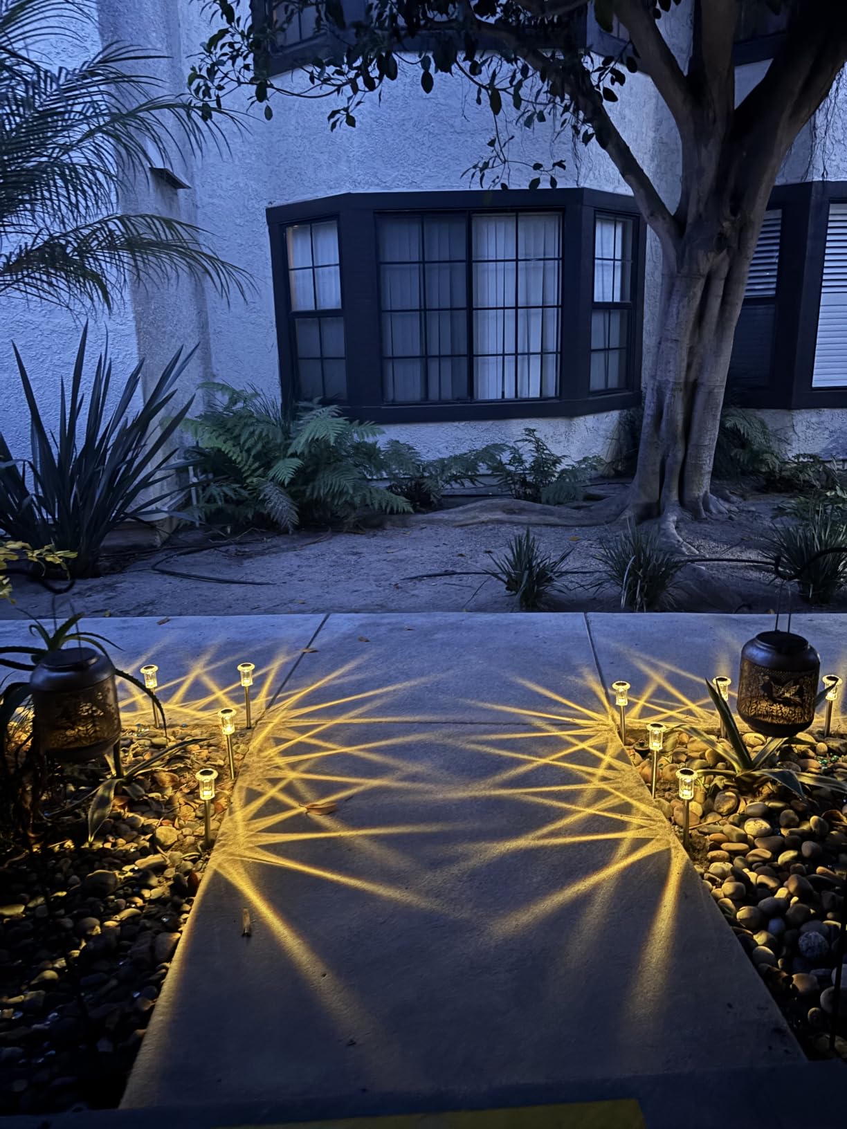 DenicMic Solar Halloween Lights Outdoor Waterproof 10 Pack Halloween Decor customer photo 1