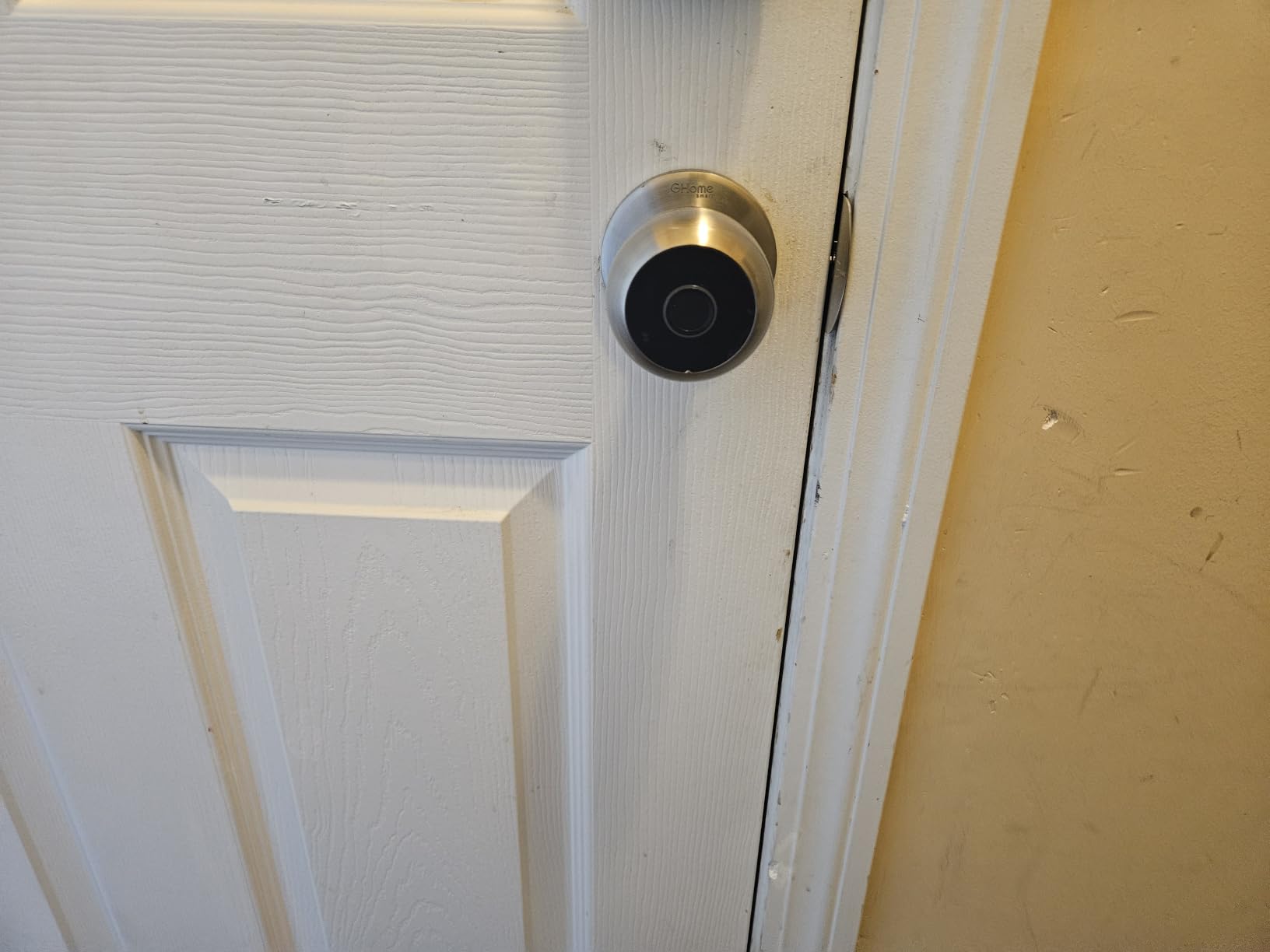 GHome Smart Fingerprint Door Lock, 4 in 1 Smart Fingerprint Door Knob with Keypad, App Control, Auto Lock, Biometric Door Knob with Lock for Bedroom, Apartment, Garage, Home & Office customer photo 2
