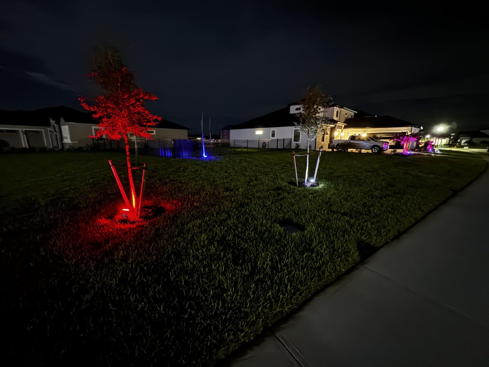 Linkind Smart Solar Spot Lights Outdoor SL5C, IP67 Halloween Lights Outdoor customer photo 1