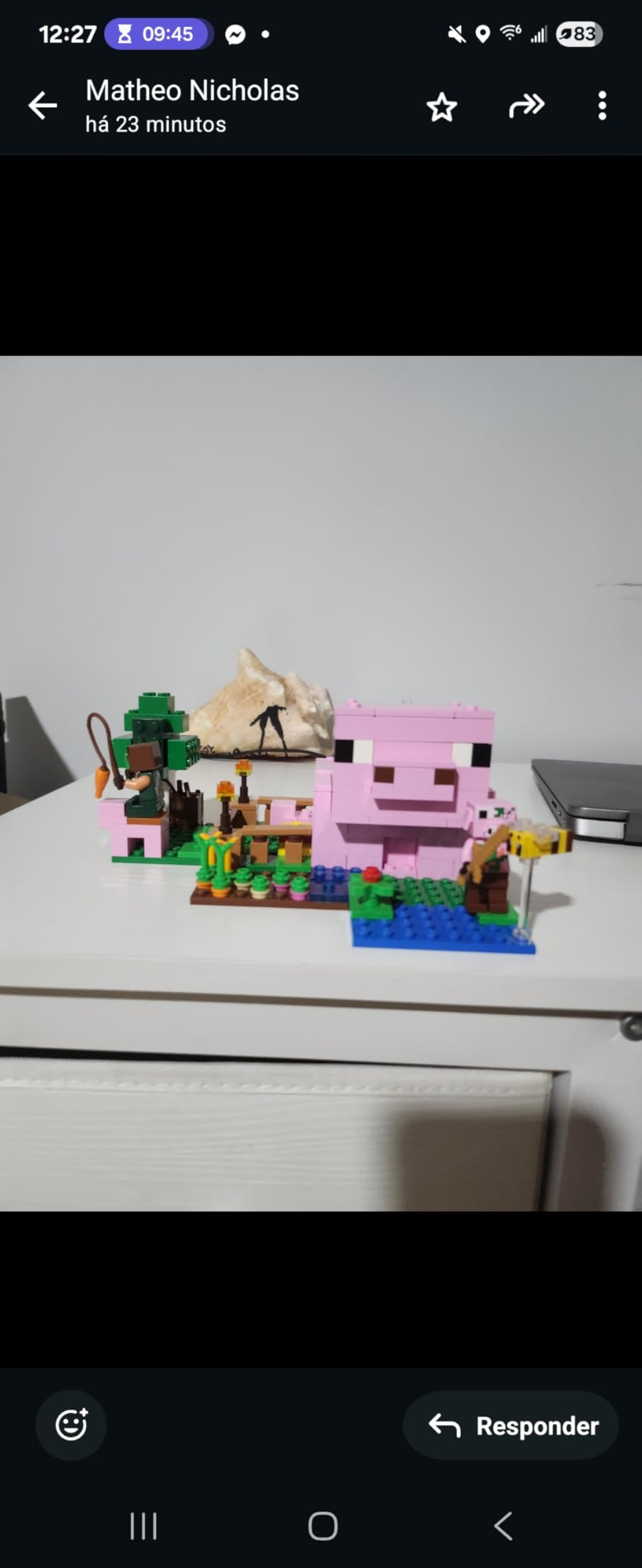 LEGO Minecraft Baby Pig House customer photo 1