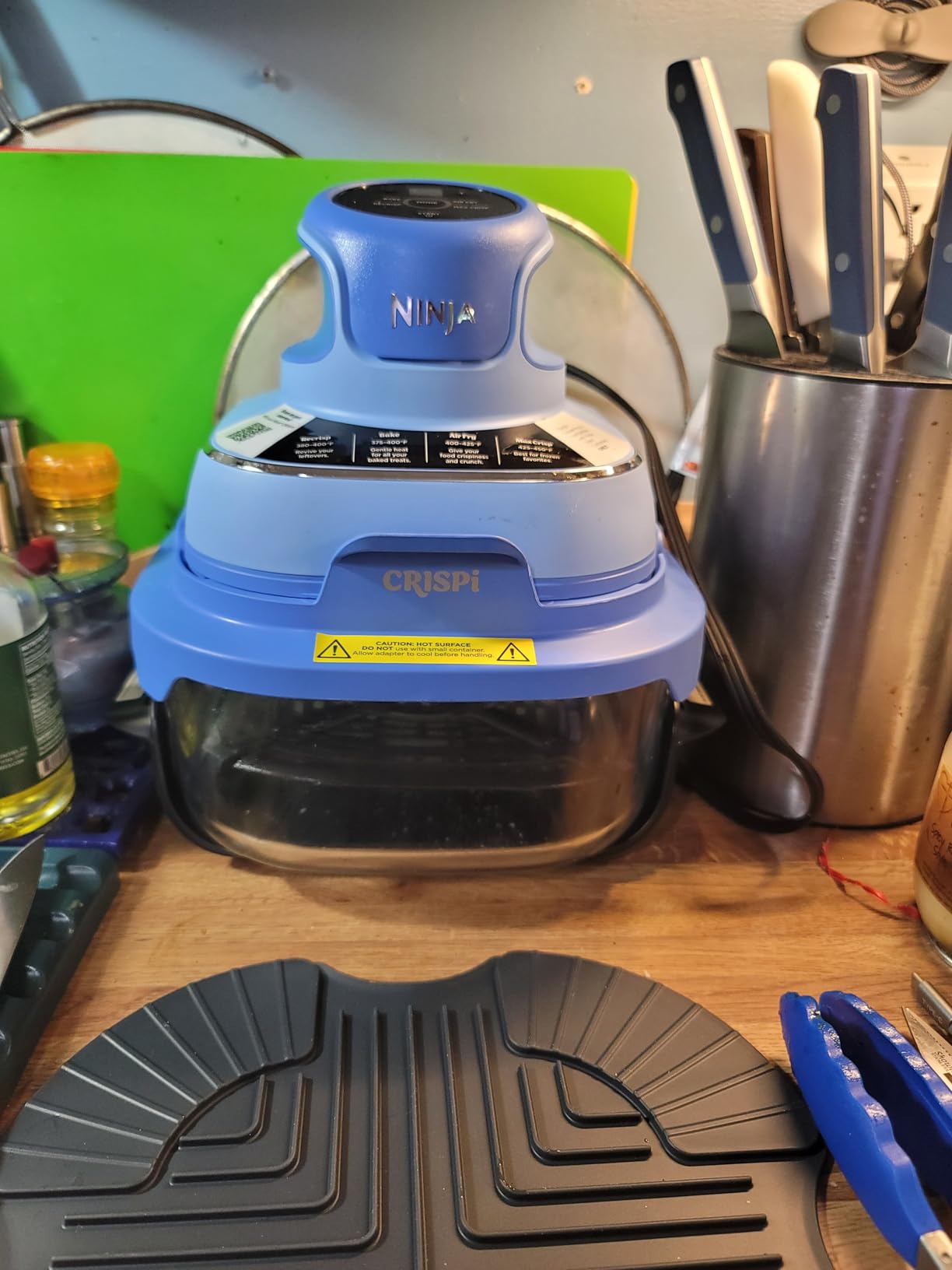 Ninja Crispi Glass Air Fryer, 4-in-1, Stone, FN101ST customer photo 1
