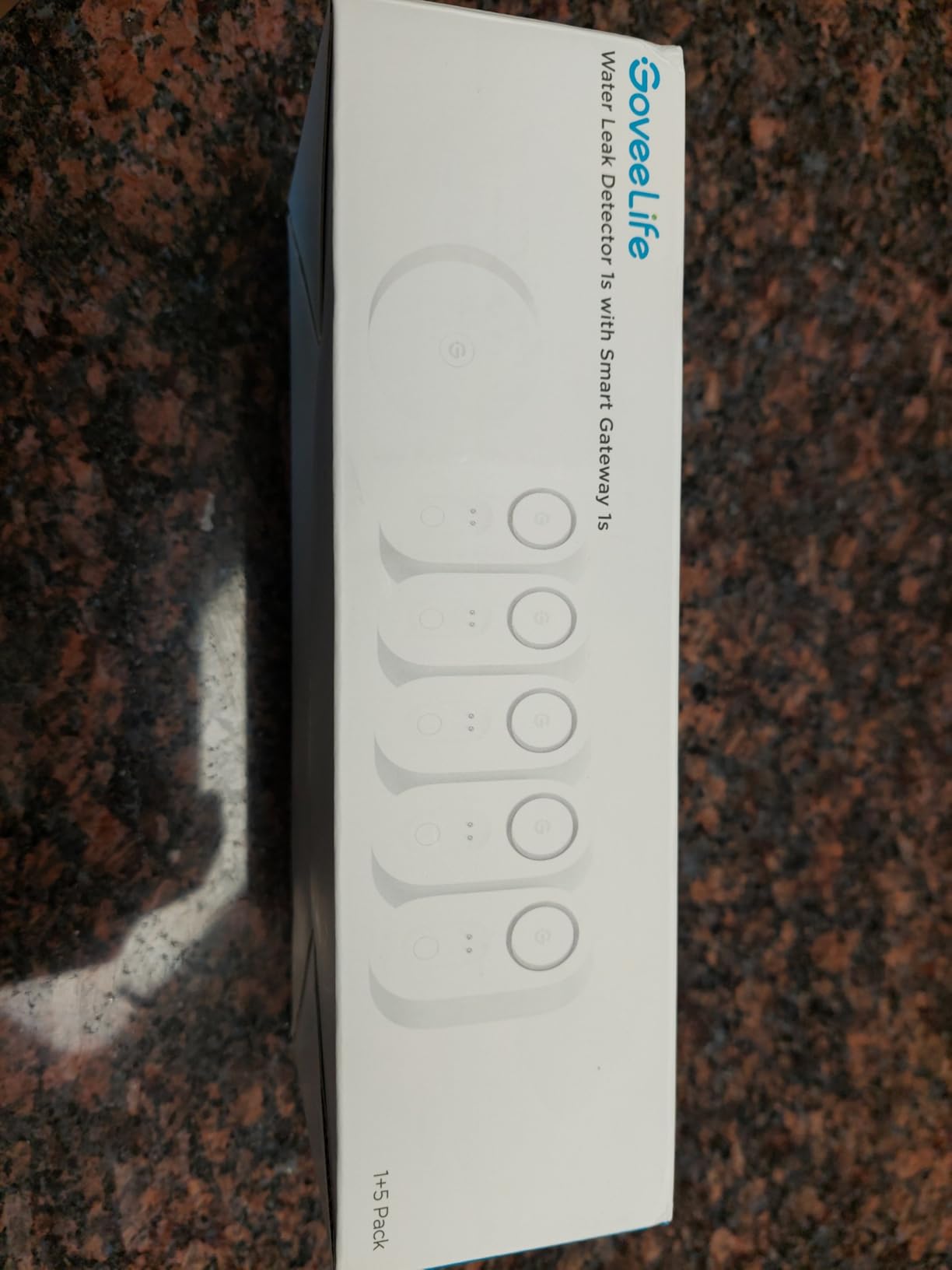 GoveeLife Upgraded Smart Water Leak Detector 1s with High Alarm, 5 Pack customer photo 1