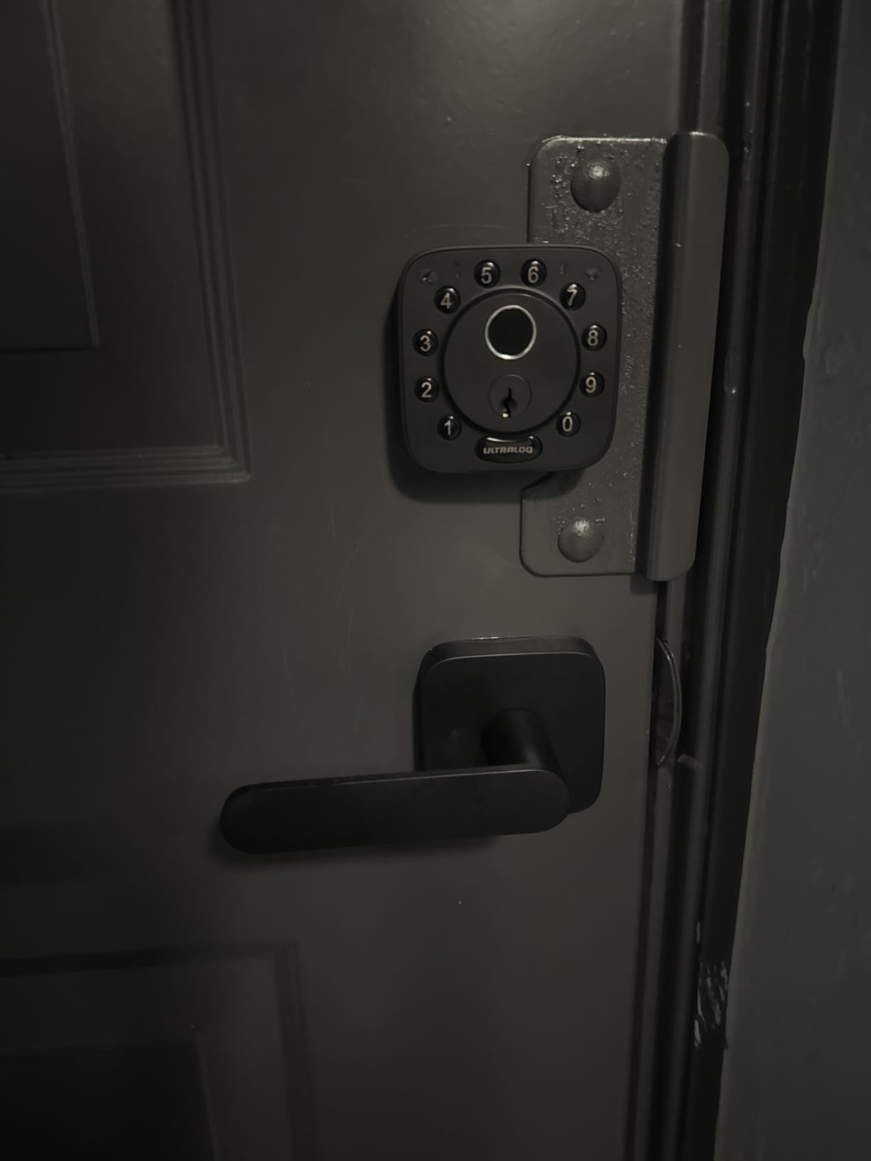 ULTRALOQ Bolt Fingerprint WiFi Smart Lock with Sensor, Remote Control, BHMA customer photo 1