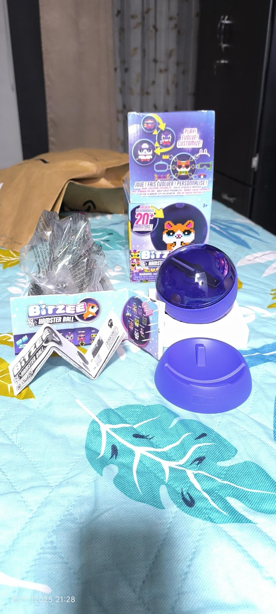 BITZEE Hamster Ball Interactive Toy & Digital Pet, Ages 5+ customer photo 2