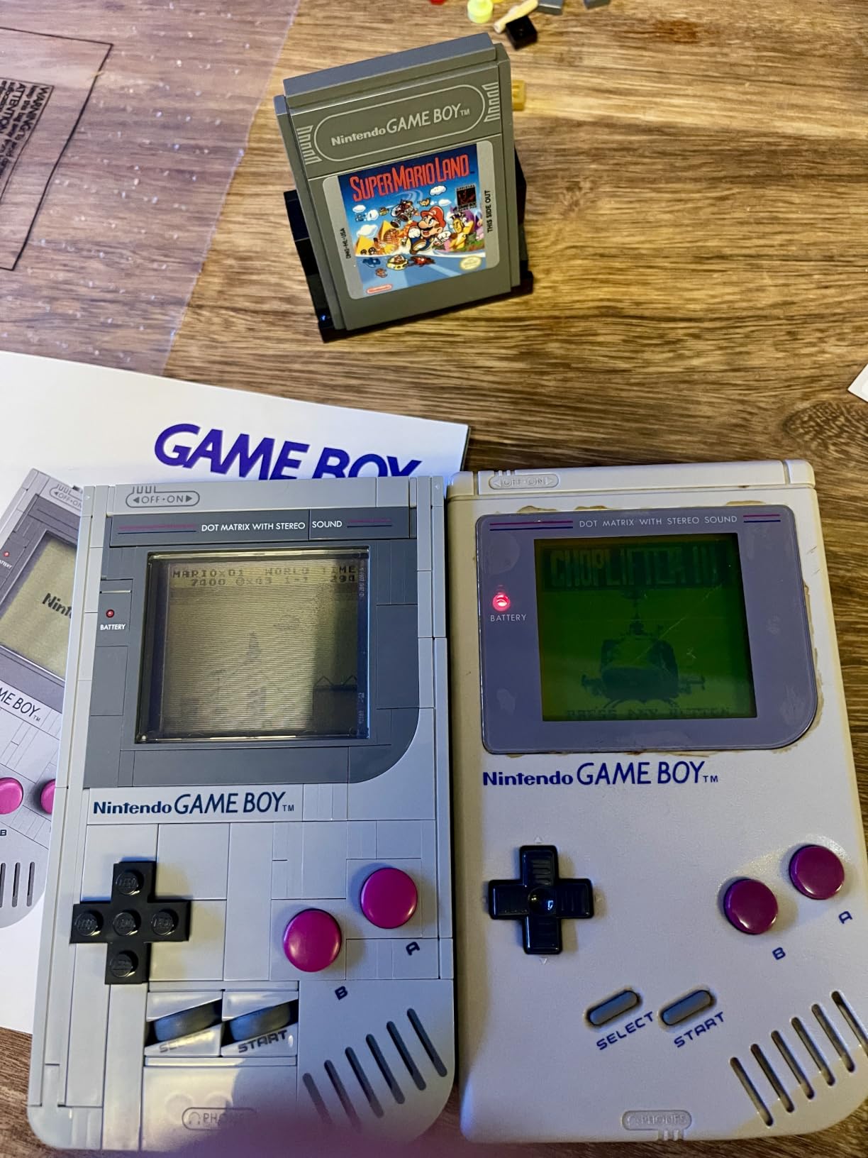 LEGO Super Mario Game Boy - Retro Building Sets for Adults, Ages 18+ - Gifts for Birthdays - Collectible Model with Game Paks and Display Stand - 72046 customer photo 1