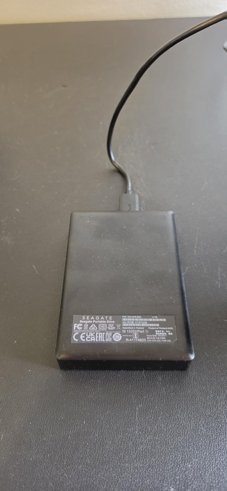 Seagate 16TB One Touch Desktop Hard Drive | USB-C (STNB16000400) customer photo 2
