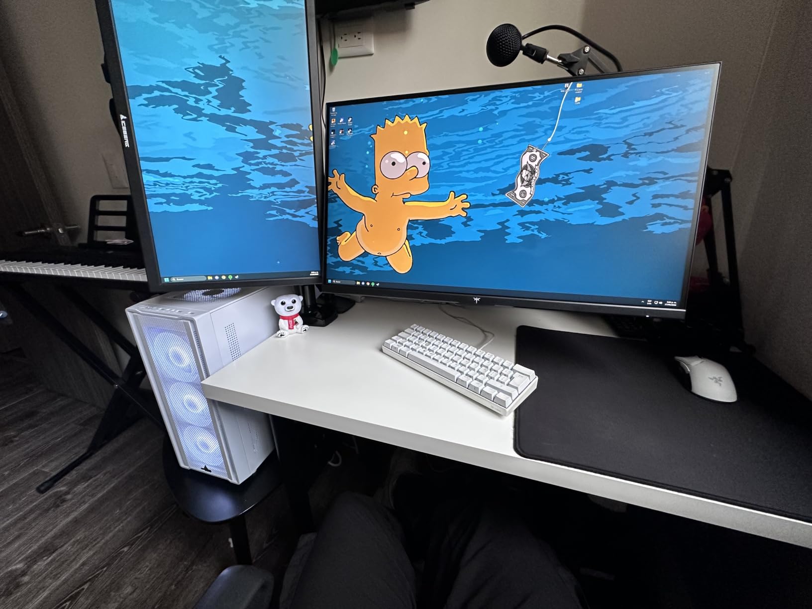 KTC 32 Inch Curved Gaming Monitor, 2K 180Hz (OC 185Hz) 1500R Monitor, H32S5 customer photo 2