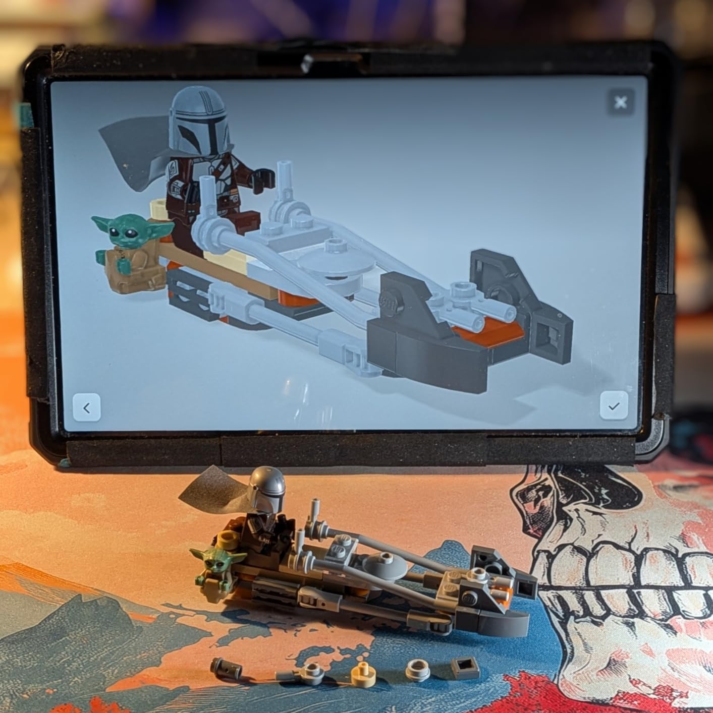 LEGO Star Wars The Mandalorian & Grogu’s Speeder Bike 75436 customer photo 2