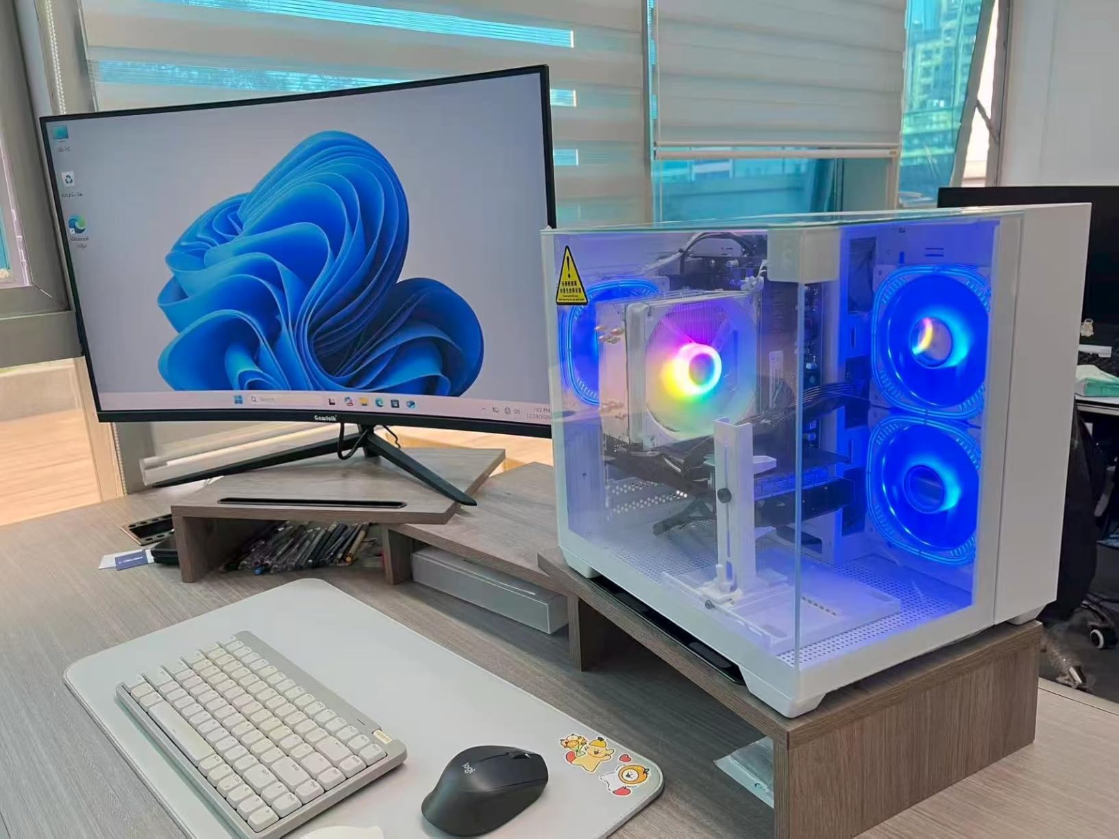 Prebuilt Gaming PC Desktop, Ryzen 7 4700LE, Radeon RX 580 8GB customer photo 2