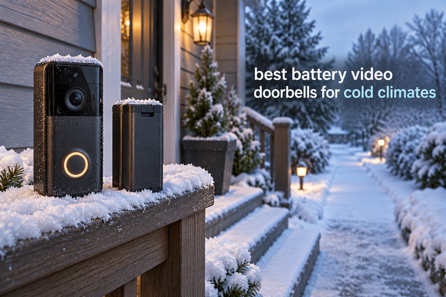 best battery video doorbells for cold climates