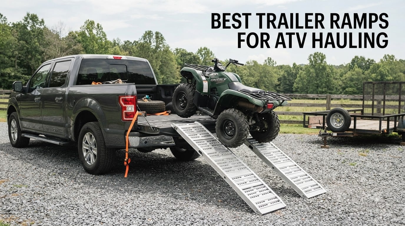 best trailer ramps for atv hauling