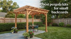 best pergola kits for small backyards
