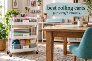 best rolling carts for craft rooms