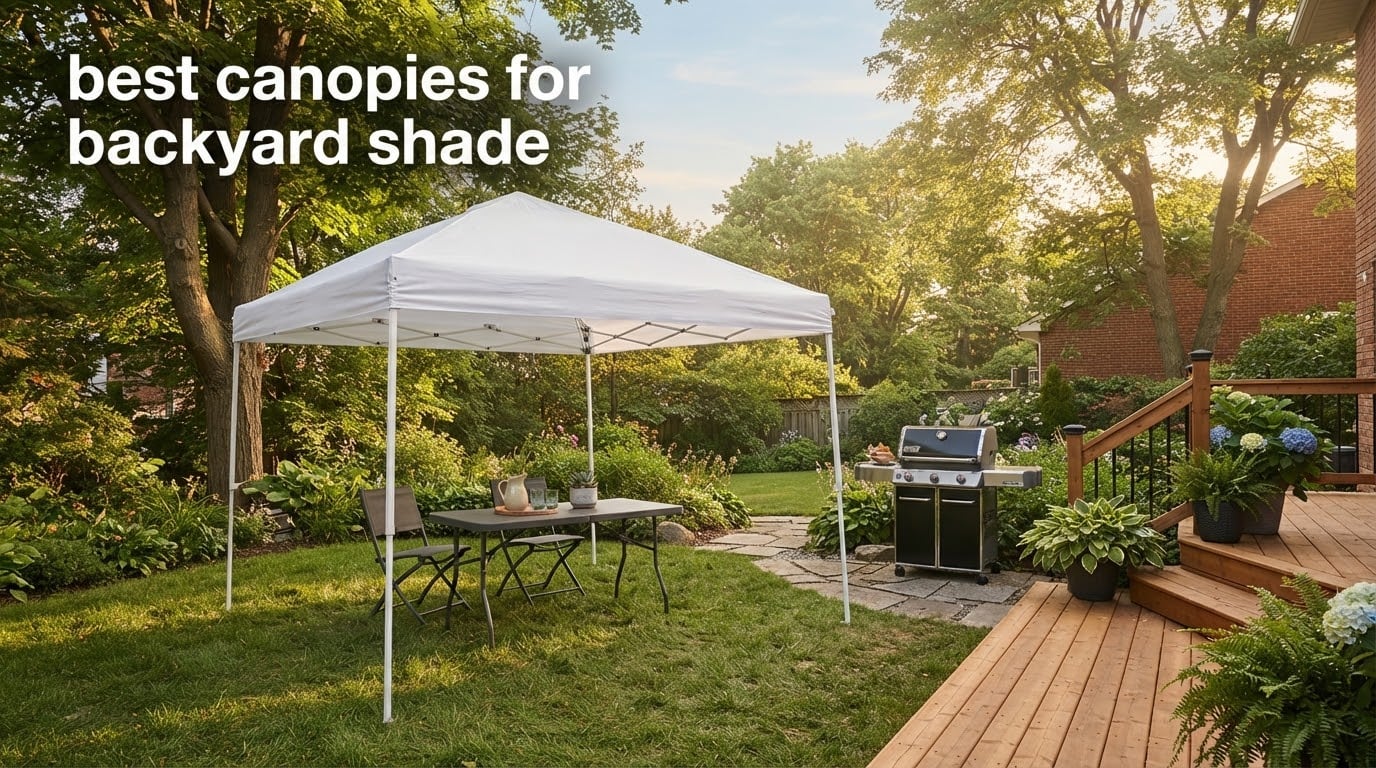 best canopies for backyard shade