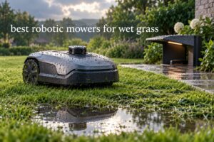 best robotic mowers for wet grass