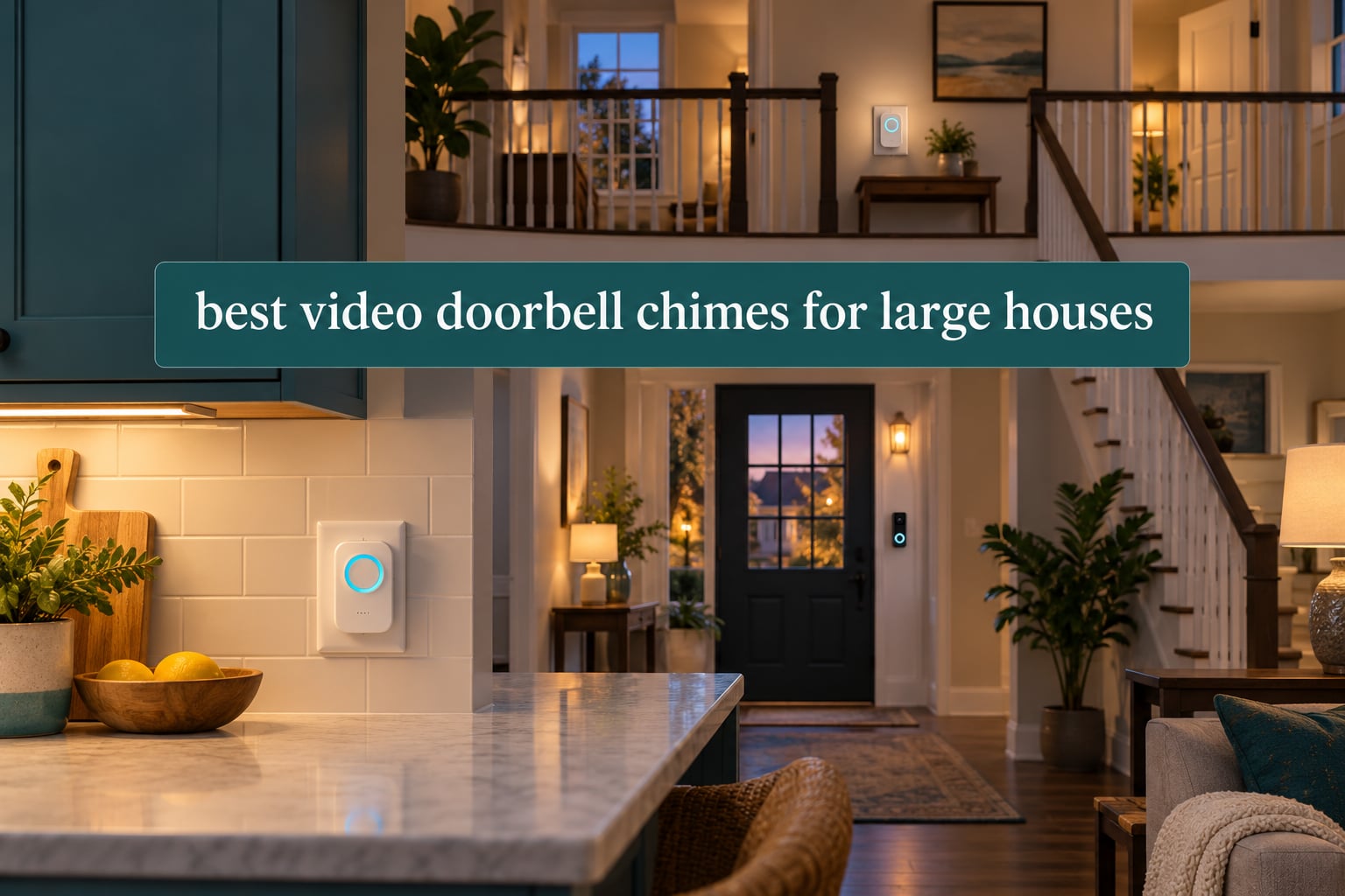 best video doorbell chimes for large houses
