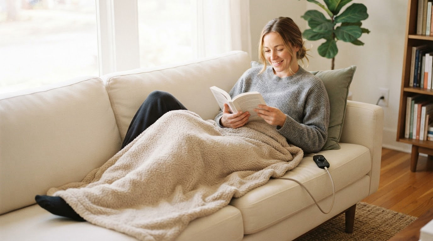 Best Amazon Prime Big Deal Days Heated Blanket Deals