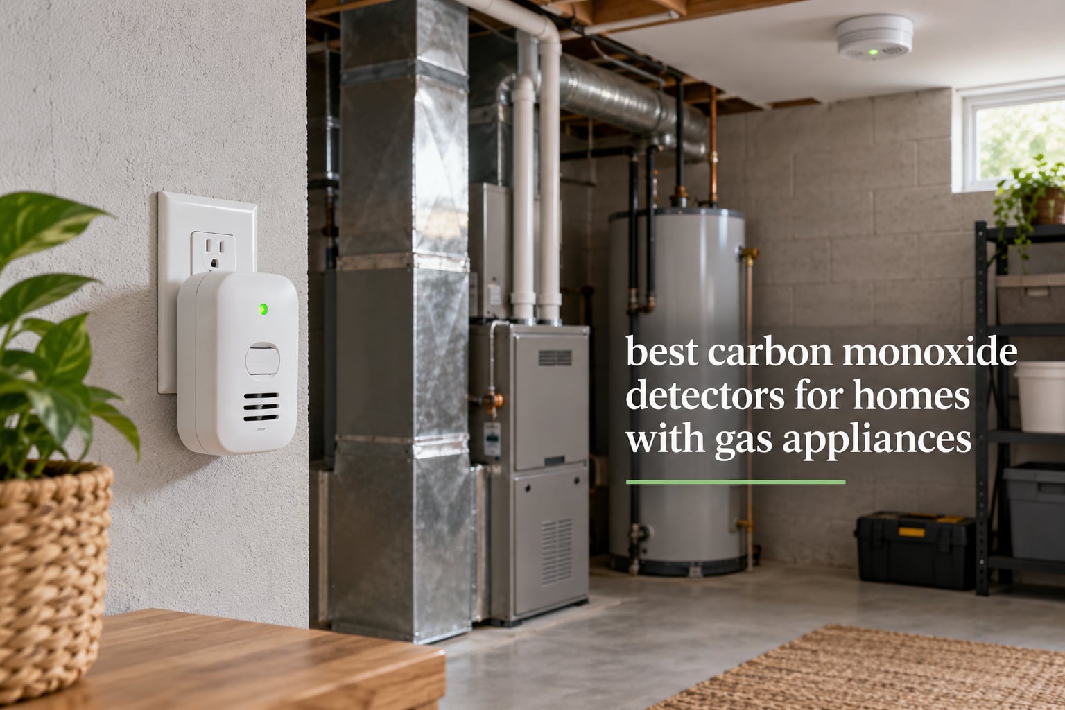 best carbon monoxide detectors for homes with gas appliances
