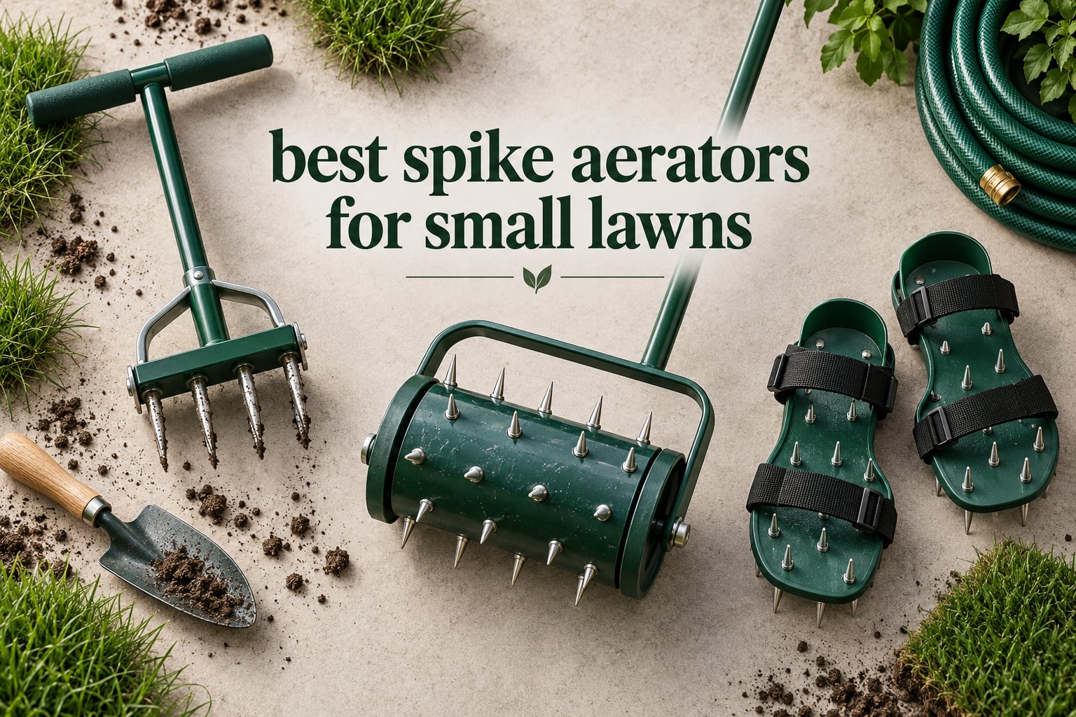 best spike aerators for small lawns