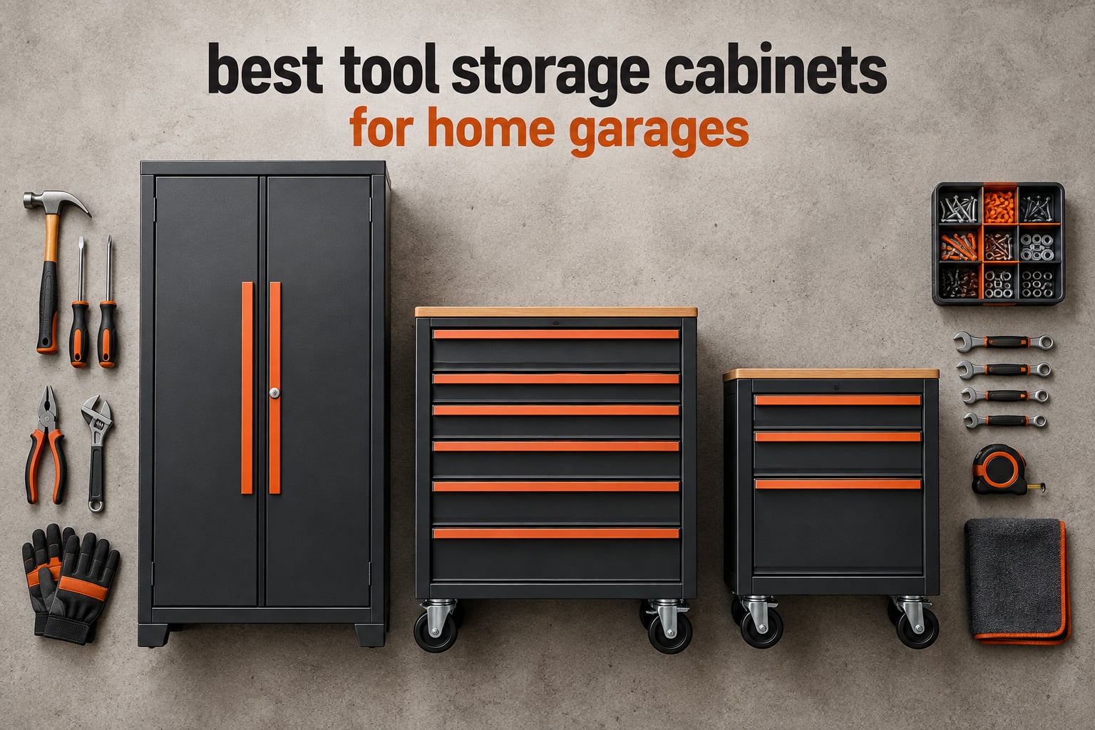 best tool storage cabinets for home garages
