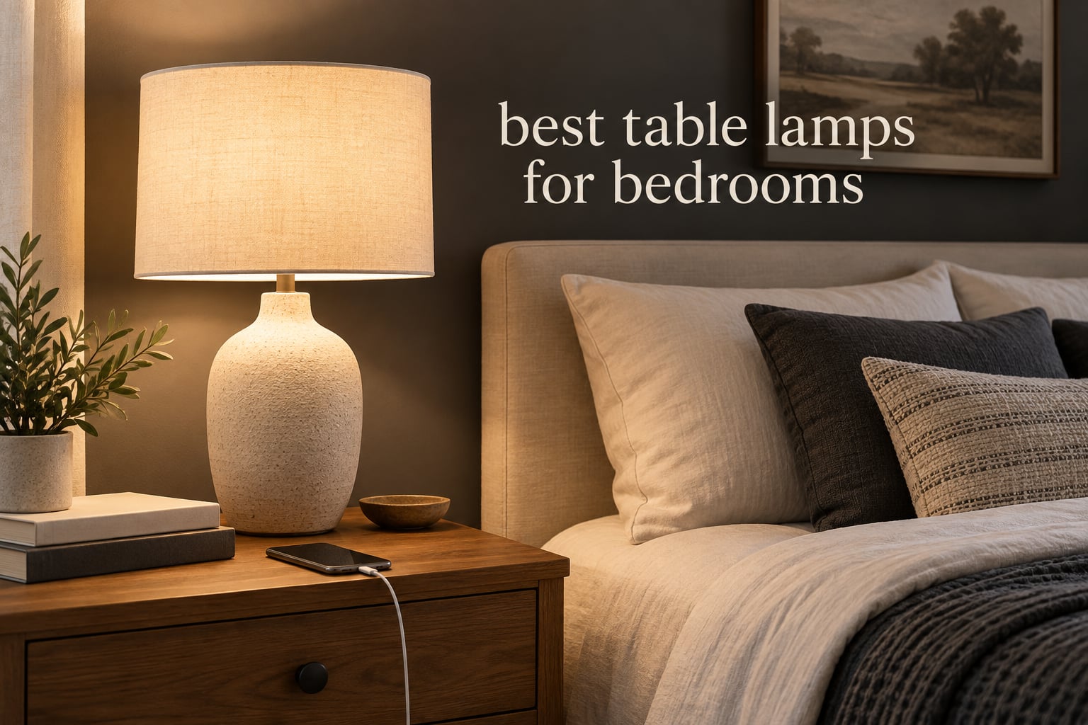 best table lamps for bedrooms
