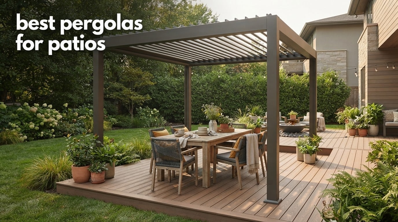 best pergolas for patios