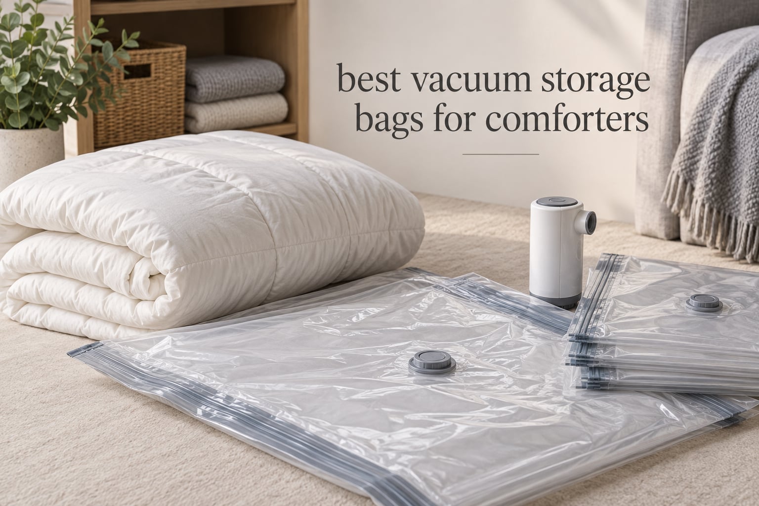 best vacuum storage bags for comforters