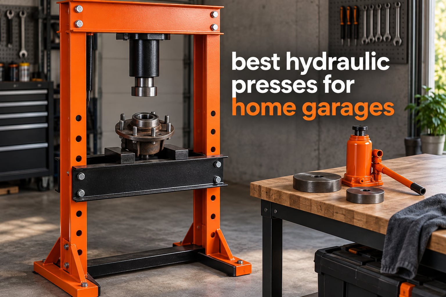 best hydraulic presses for home garages