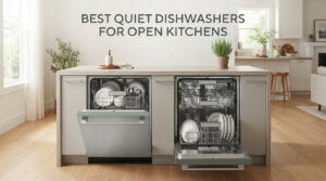 best quiet dishwashers for open kitchens