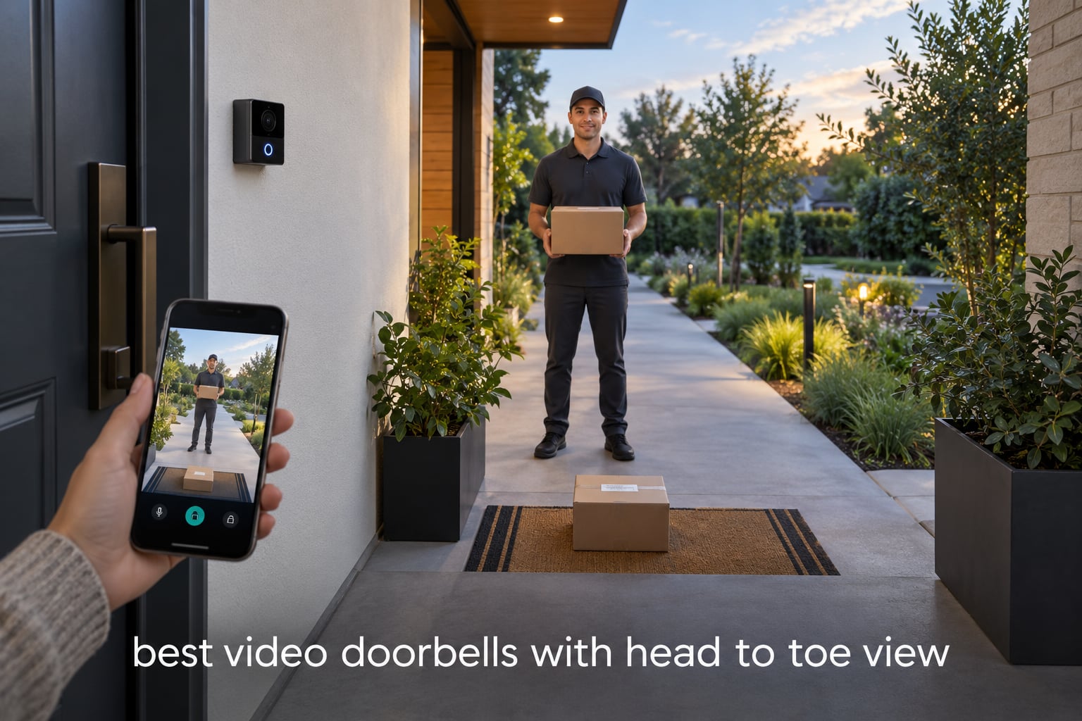 best video doorbells with head to toe view