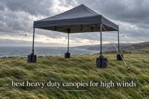 best heavy duty canopies for high winds