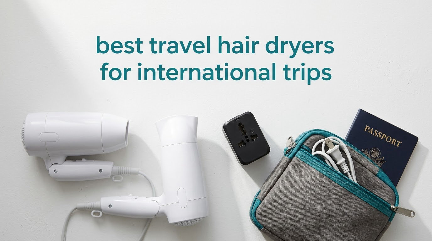 best travel hair dryers for international trips