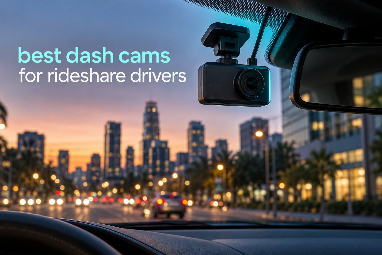 best dash cams for rideshare drivers
