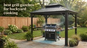 best grill gazebos for backyard cooking