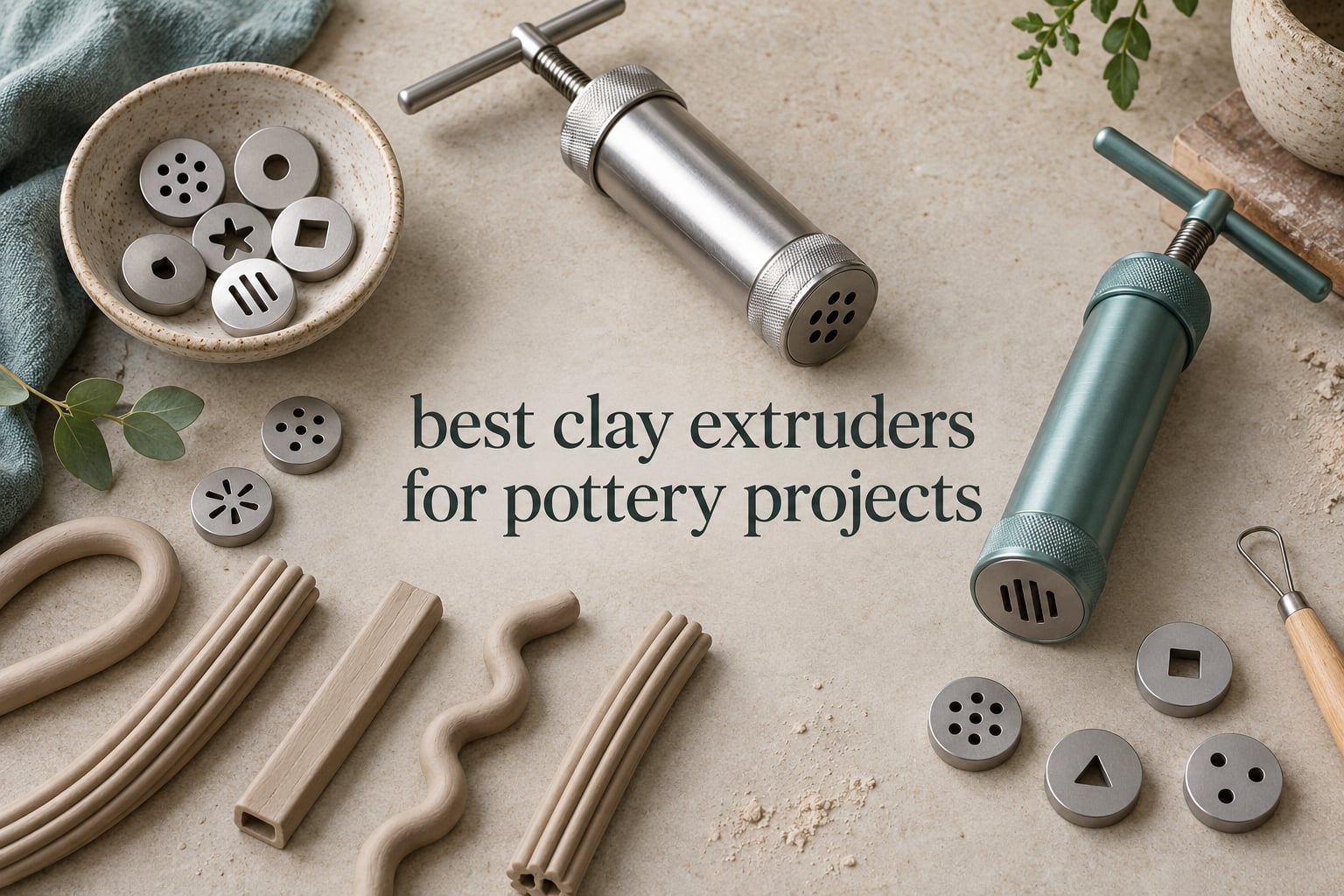best clay extruders for pottery projects