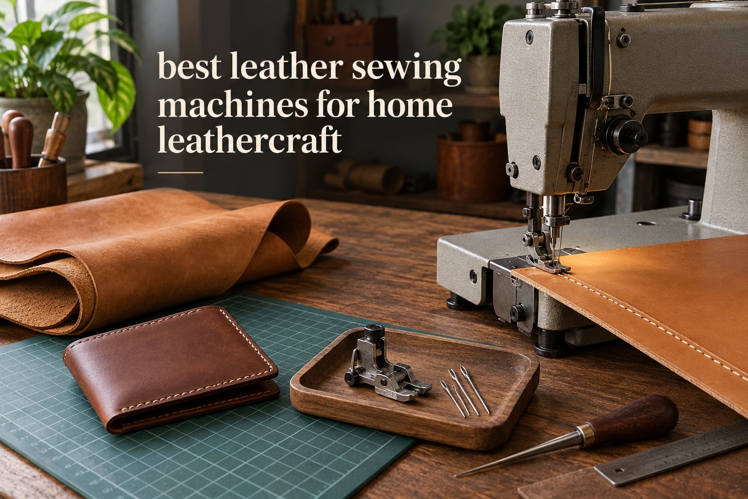 best leather sewing machines for home leathercraft