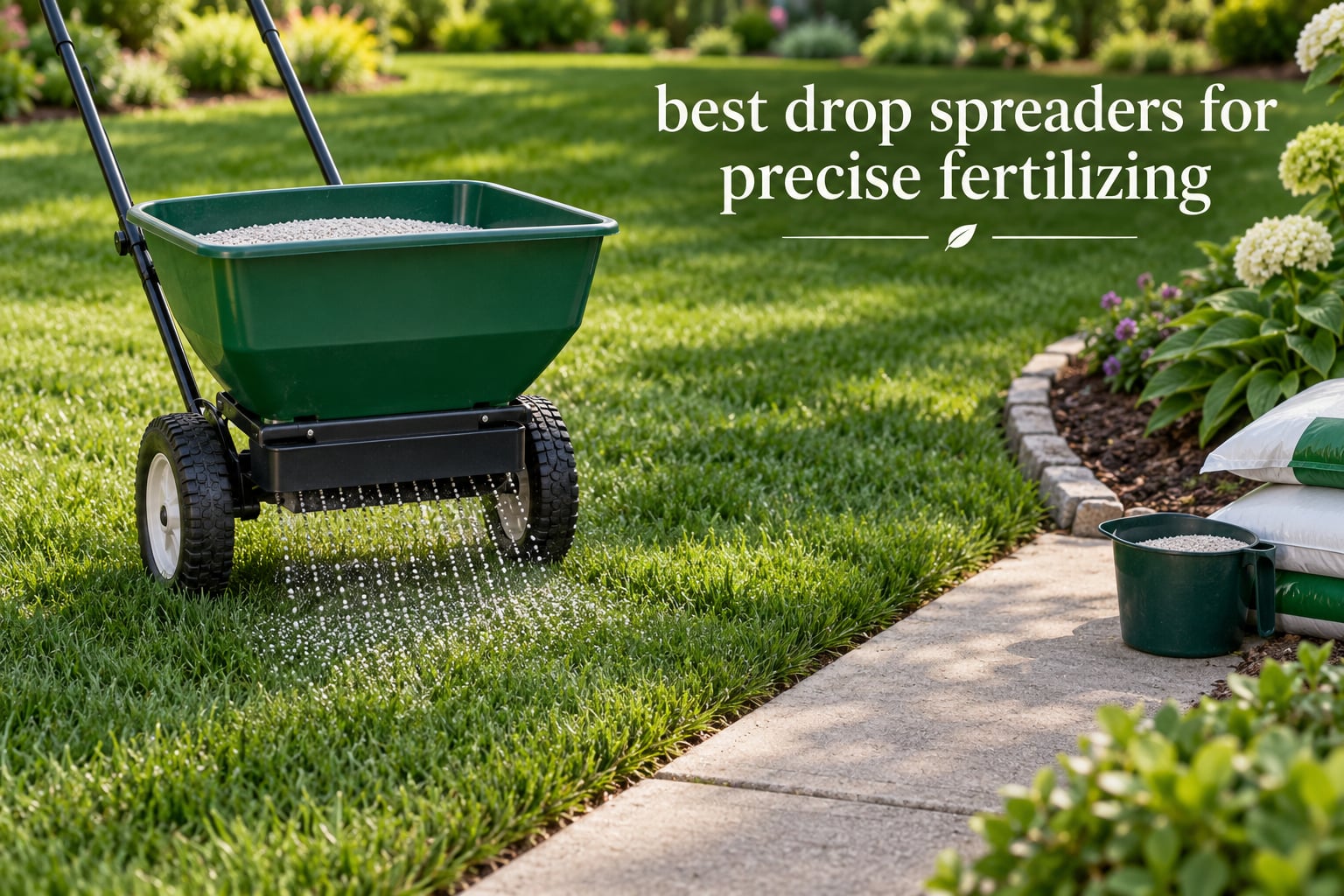 best drop spreaders for precise fertilizing
